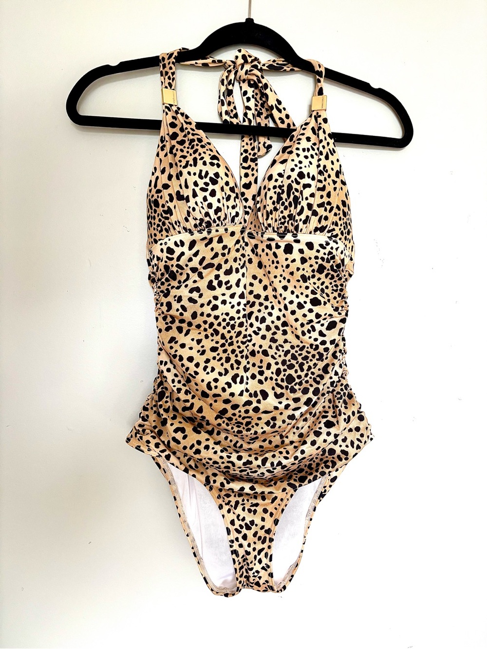🐆Victoria's Secret Leopard Print One-Piece Swimsuit - Tan & Black